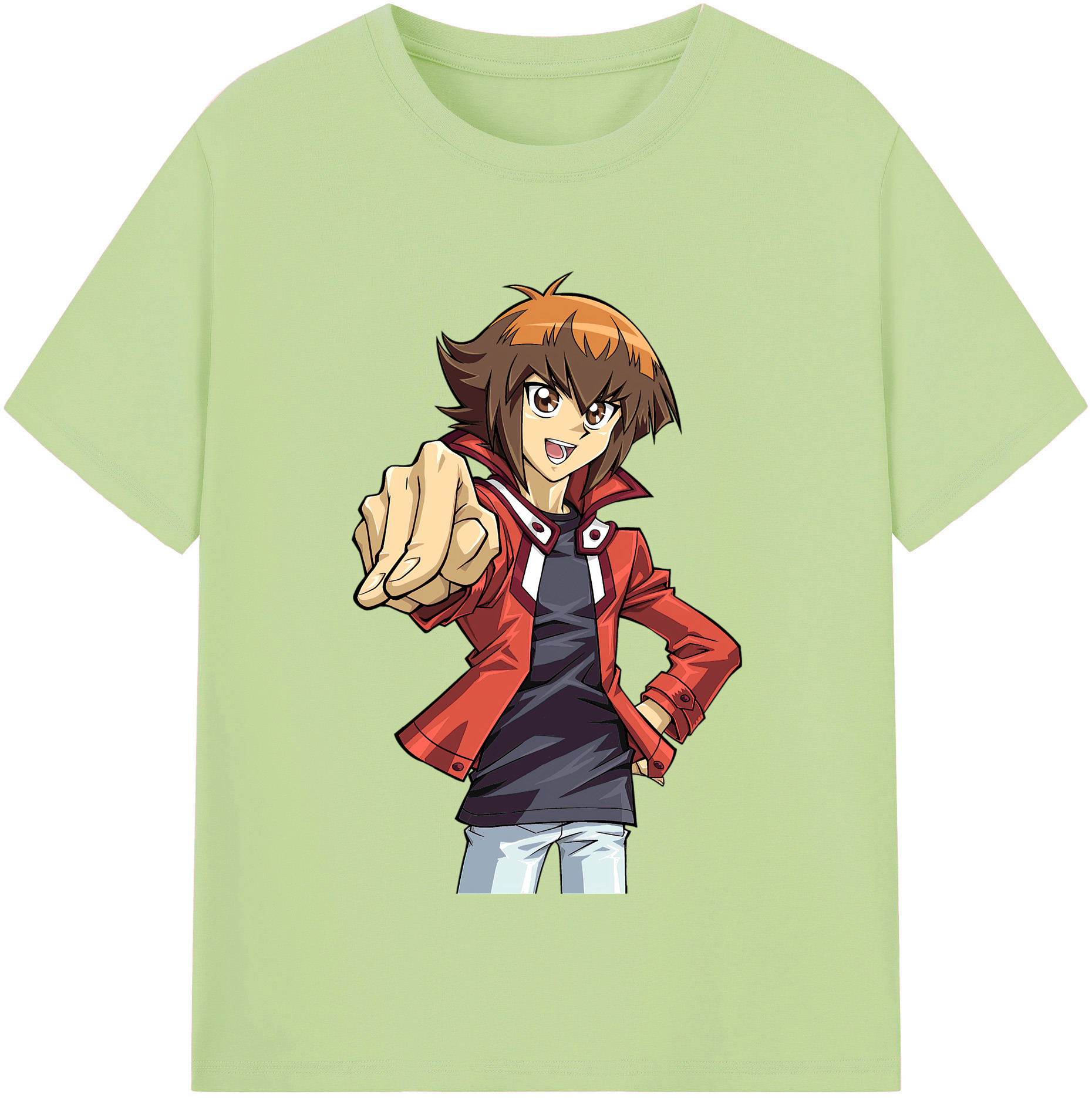 （画像用） 遊☆戯☆王 Yu-Gi-Oh! 綿100％半袖Tシャツ（フロントプリント）